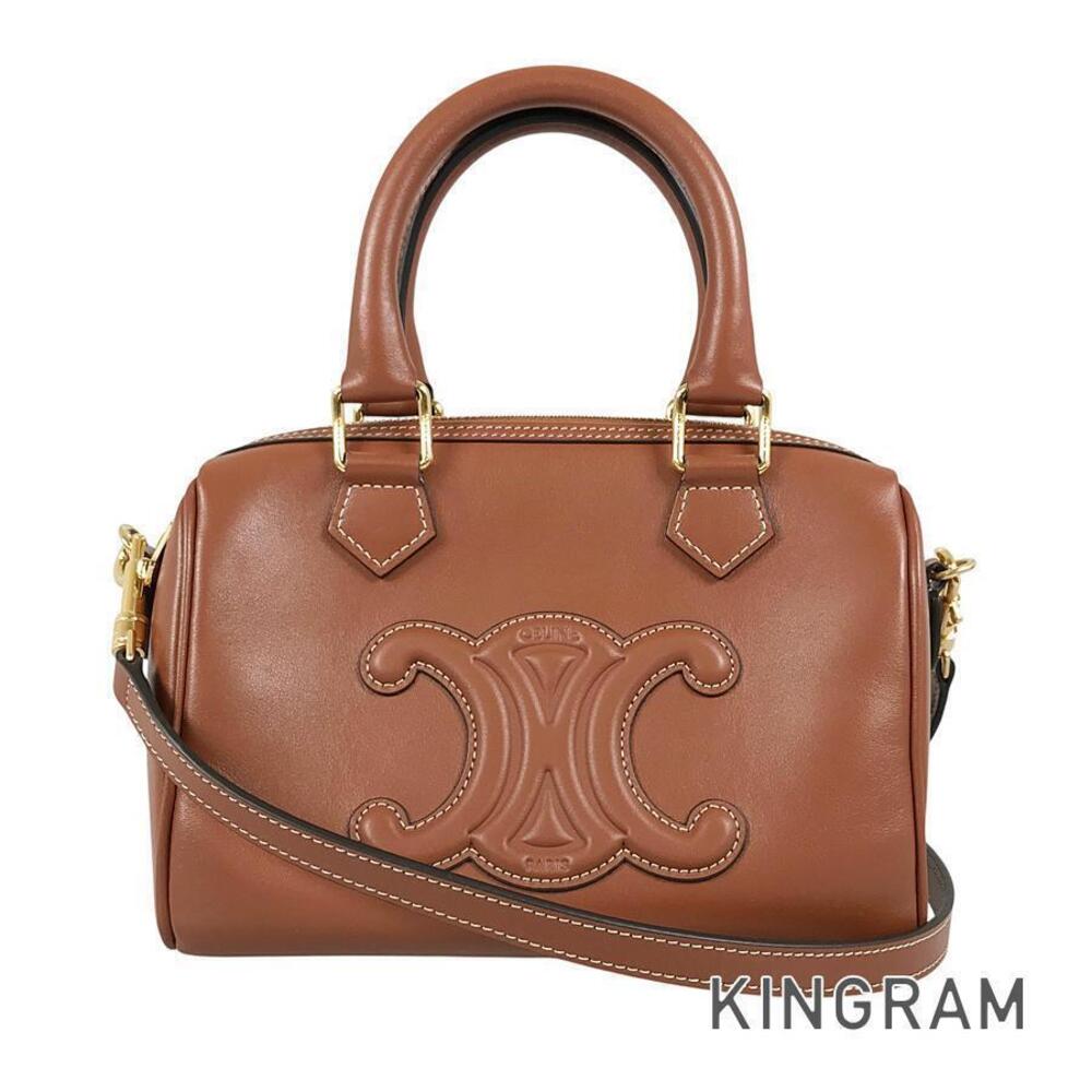 Celine Triomphe Leather Handbag